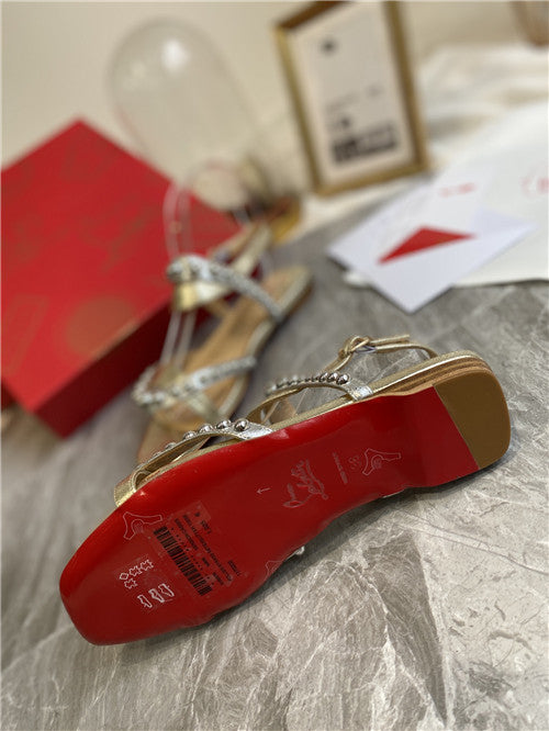 High Quality Luxury Christian Louboutin Bead Sandals – Style 41300 product detail