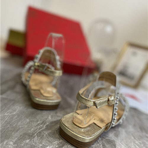 High Quality Luxury Christian Louboutin Bead Sandals – Style 41300 product detail