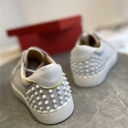 High Quality Luxury Christian Louboutin Louis Junior Spikes Sneakers – Style 71700 product detail
