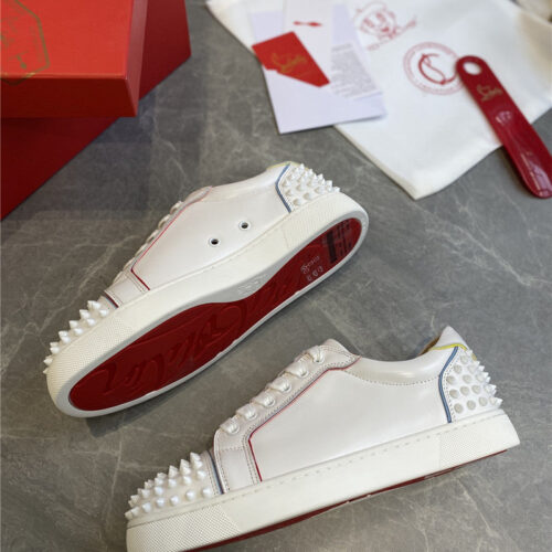 High Quality Luxury Christian Louboutin Louis Junior Spikes Sneakers – Style 71700 product detail