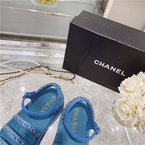 High Quality Luxury Chanel Chain Platform Sandals – Style 44582 product detail
