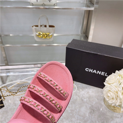 High Quality Luxury Chanel Chain Platform Sandals – Style 47974 product detail