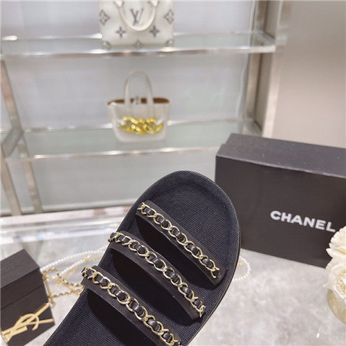 High Quality Luxury Chanel Chain Platform Sandals – Style 53062 product detail