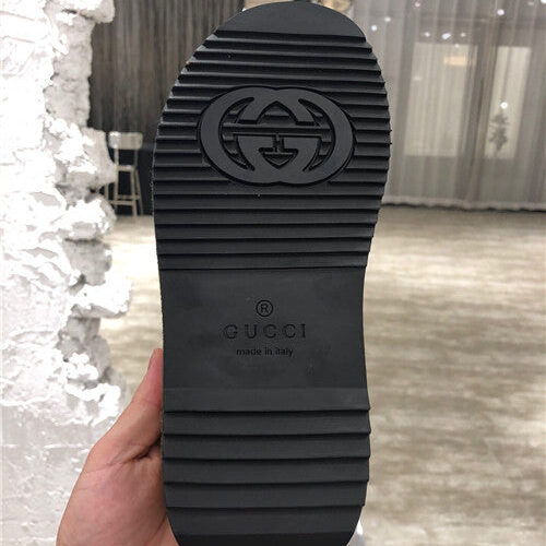 High Quality Luxury Gucci GG Platform Slippers product detail