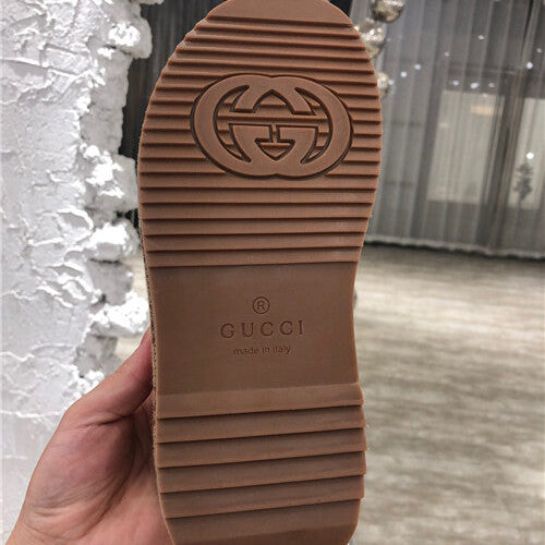 High Quality Luxury Gucci GG Platform Slippers – Style 08979 product detail