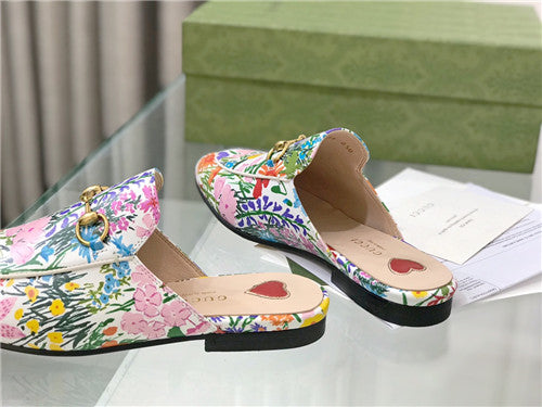 High Quality Luxury Gucci GG Multicolor Slippers alternate view