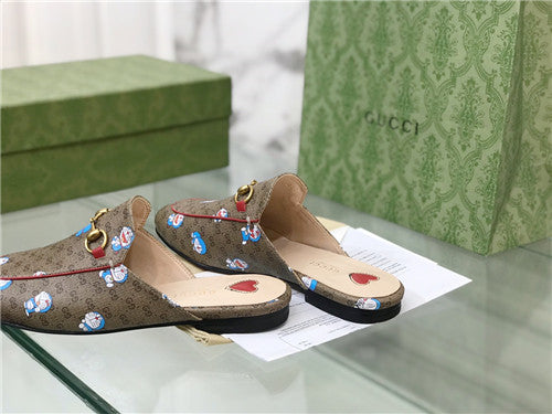 High Quality Luxury Gucci GG Multicolor Slippers – Style 81299 alternate view