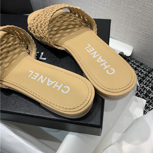 High Quality Luxury Chanel Flat Sandals Slippers – Style 88454 product detail