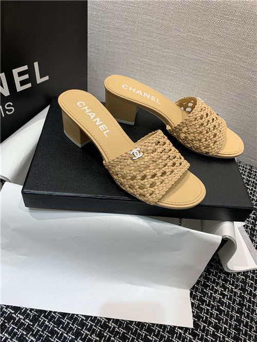 High Quality Luxury Chanel High Heel Sandals Slippers – Style 06246