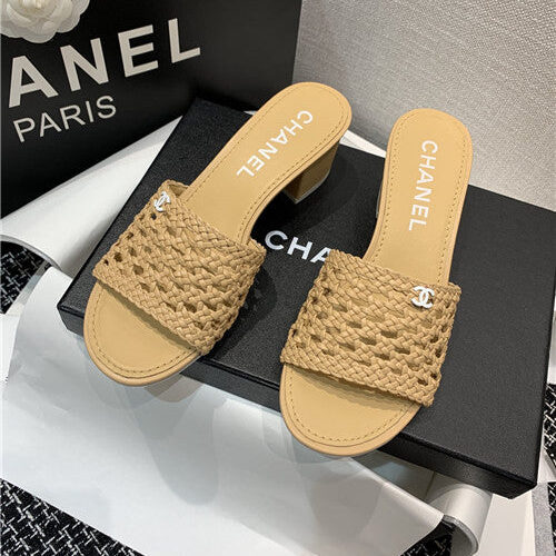 High Quality Luxury Chanel High Heel Sandals Slippers – Style 06246 alternate view