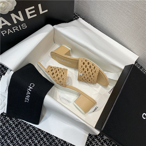 High Quality Luxury Chanel High Heel Sandals Slippers – Style 06246 product detail