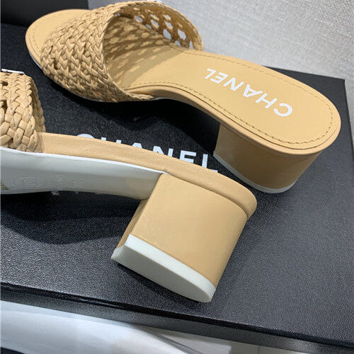 High Quality Luxury Chanel High Heel Sandals Slippers – Style 06246 product detail