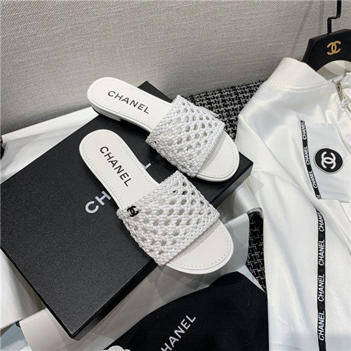 High Quality Luxury Chanel Flat Sandals Slippers – Style 57382 alternate view