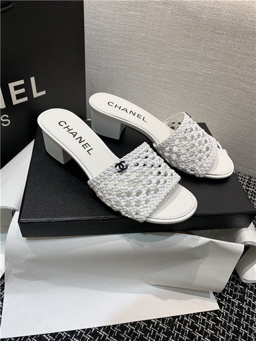 High Quality Luxury Chanel High Heel Sandals Slippers