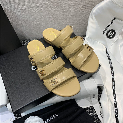 High Quality Luxury Chanel Flat Sandals Slippers – Style 83366 product detail