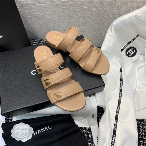 High Quality Luxury Chanel Flat Sandals Slippers – Style 52294 alternate view