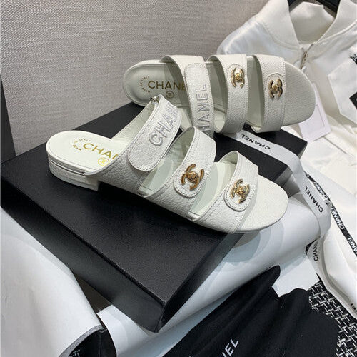 High Quality Luxury Chanel Flat Sandals Slippers – Style 45510