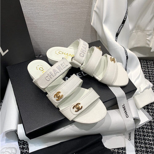 High Quality Luxury Chanel Flat Sandals Slippers – Style 45510 alternate view