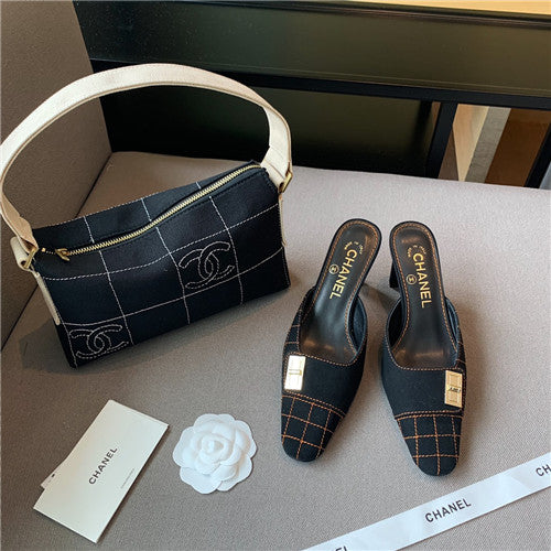 High Quality Luxury Chanel High Heel Sandals Slippers – Style 11334