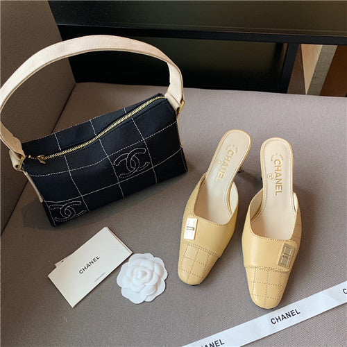 High Quality Luxury Chanel High Heel Sandals Slippers – Style 13030 alternate view