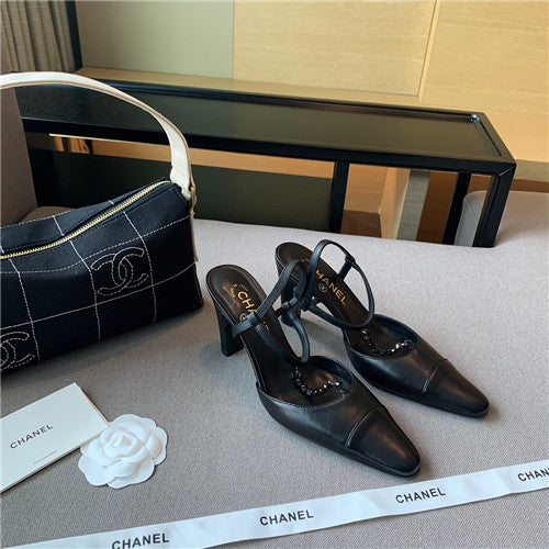 High Quality Luxury Chanel High Heel Sandals – Style 70694
