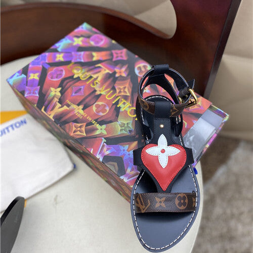 High Quality Luxury LV Flat Sandals – Style 31555 product detail