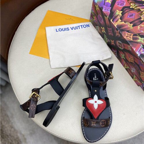 High Quality Luxury LV Flat Sandals – Style 31555 product detail