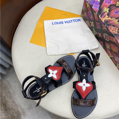 High Quality Luxury LV Flat Sandals – Style 31555 alternate view