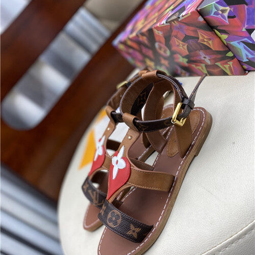 High Quality Luxury LV Flat Sandals alternate view