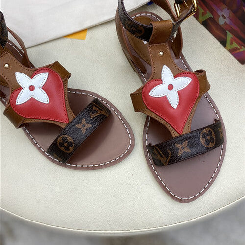 High Quality Luxury LV Flat Sandals product detail