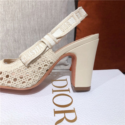 High Quality Luxury Dior Block Heels Sandals – Style 37990 product detail