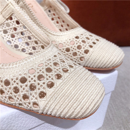 High Quality Luxury Dior Block Heels Sandals – Style 37990 product detail