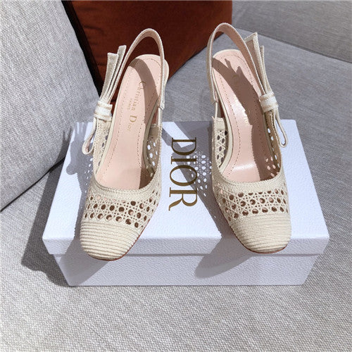 High Quality Luxury Dior Block Heels Sandals – Style 37990 product detail