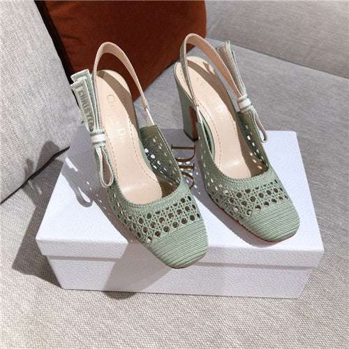 High Quality Luxury Dior Block Heels Sandals – Style 41926 product detail