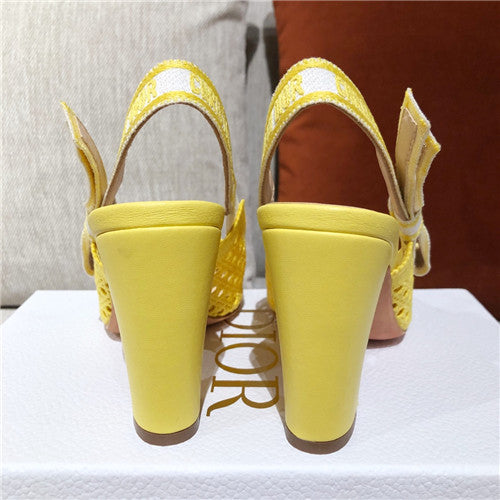 High Quality Luxury Dior Block Heels Sandals product detail
