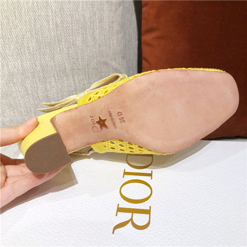 High Quality Luxury Dior Block Heels Sandals product detail