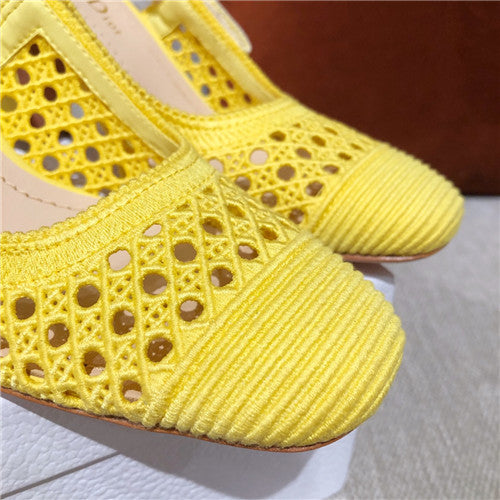 High Quality Luxury Dior Block Heels Sandals product detail