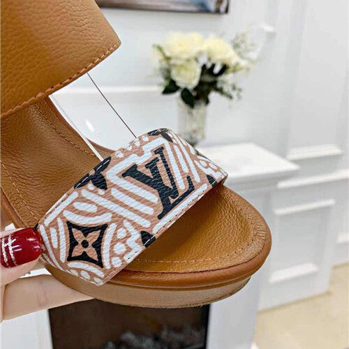High Quality Luxury LV High Heel Sandals Womens product detail