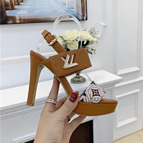 High Quality Luxury LV High Heel Sandals Womens product detail