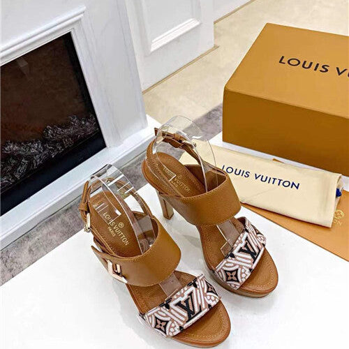 High Quality Luxury LV High Heel Sandals Womens product detail