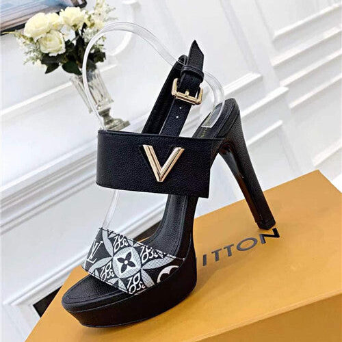 High Quality Luxury LV High Heel Sandals Womens – Style 34883 product detail