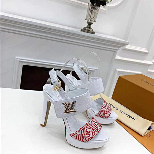 High Quality Luxury LV High Heel Sandals Womens – Style 02115 alternate view