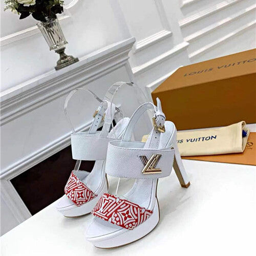 High Quality Luxury LV High Heel Sandals Womens – Style 02115