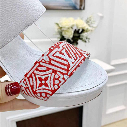 High Quality Luxury LV High Heel Sandals Womens – Style 02115 product detail