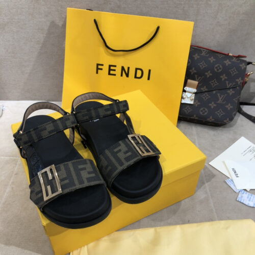 High Quality Luxury Fendi Sandals Womens
