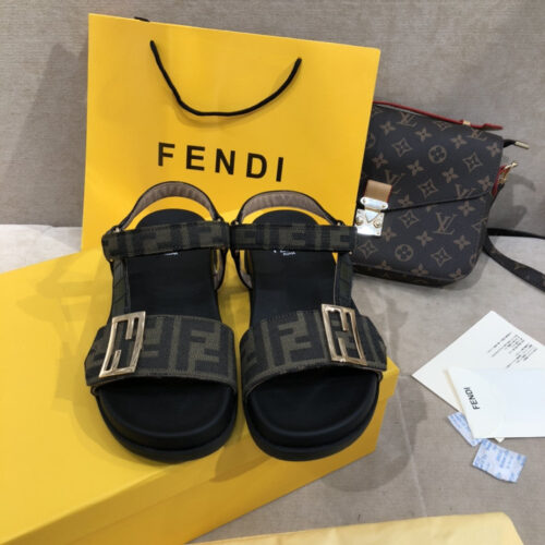 High Quality Luxury Fendi Sandals Womens alternate view