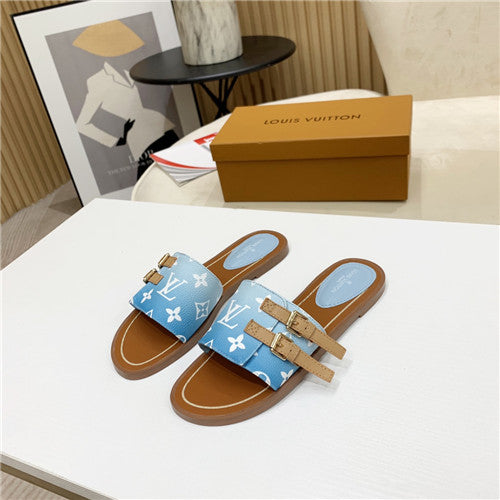 High Quality Luxury LV Flat Sandals Womens – Style 51299 alternate view