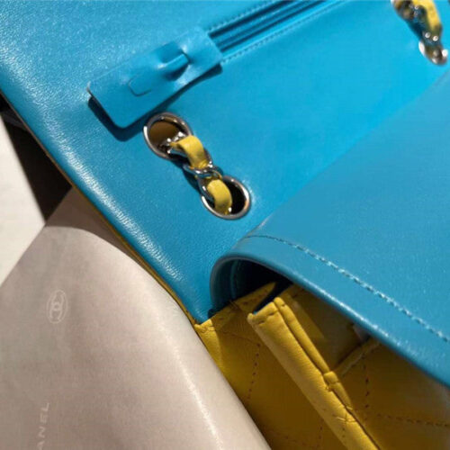 High Quality Luxury Chanel CF 25 Flip Bag Yellow product detail