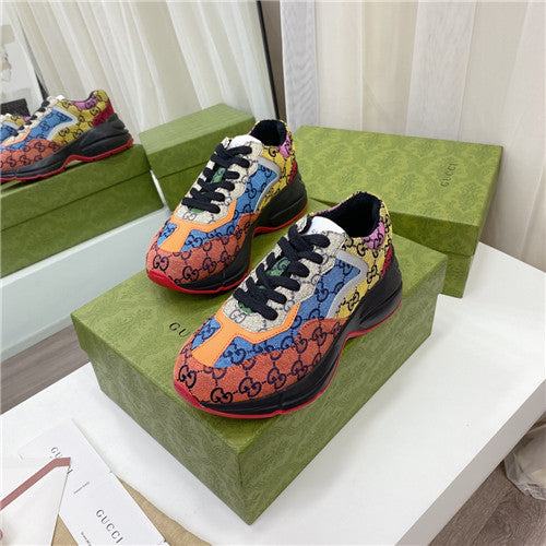High Quality Luxury Gucci Rhyton Sneakers Womens