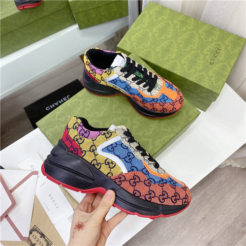 High Quality Luxury Gucci Rhyton Sneakers Women